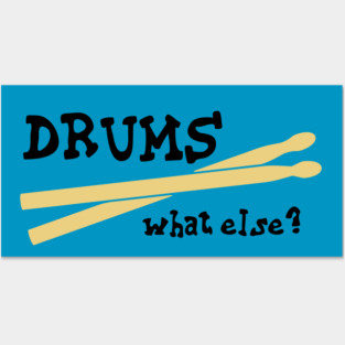 Drums, what else? Posters and Art