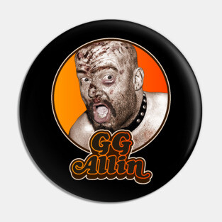 Retro GG Allin Tribute Pin