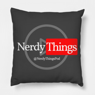 Youtube Nerdy Things Podacst Pillow