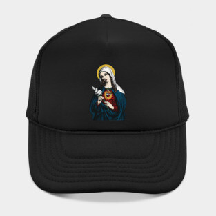Virgin Mary with her Immaculate Heart Hat