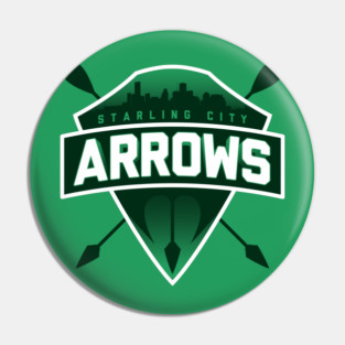 Starling City Arrows Pin