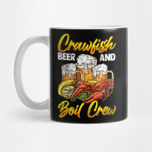 Crawfish Beer And Boil Crew Mug