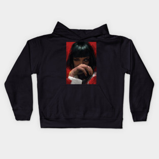 Mia Wallace Hand Kids Hoodie