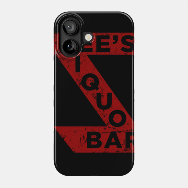 Lee's Liquor Lounge Phone Case by MindsparkCreative
