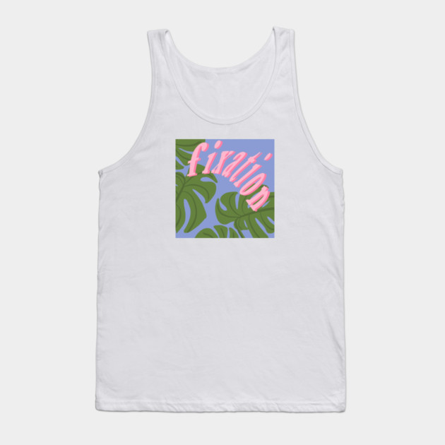 Fixation Logo - Square Tank Top by Fixation Podcast