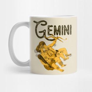 Gemini ))(( Astrological Sign Zodiac Constellation Design Mug