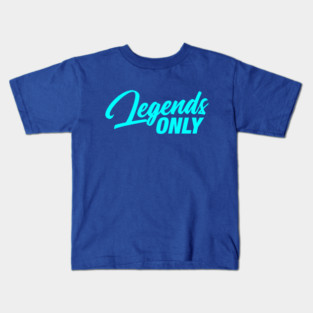 Legends Only Podcast Logo (Blue) Kids T-Shirt