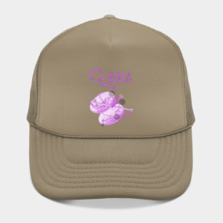 Libra ))(( Astrological Sign Zodiac Constellation Design Hat