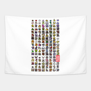 digimon vpet20th Tapestry