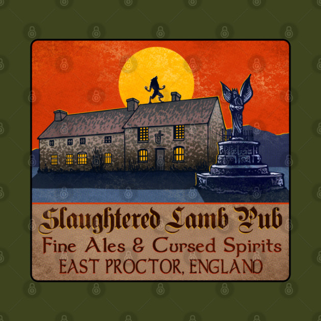 Slaughtered Lamb Pub by ChetArt