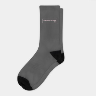 NIETZSCHE IS DEAD Socks