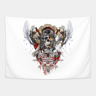 Pirate Skull Tapestry