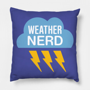 Weather Nerd Pillow