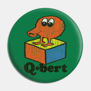 Q*bert 1982 Pin