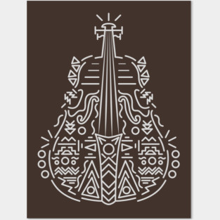 Cello Lines Posters and Art