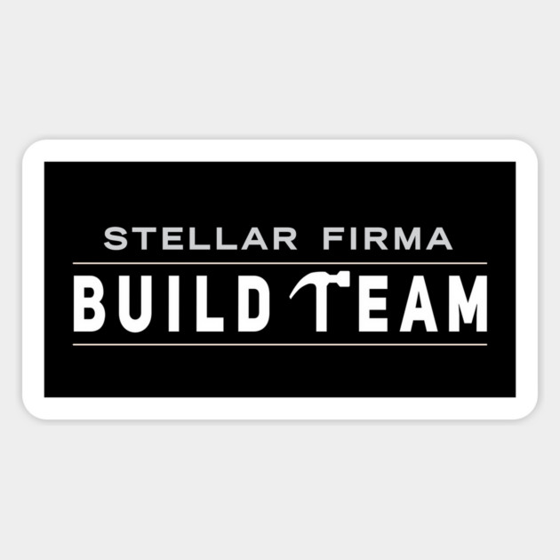 Stellar Firma Build Team (Dark) Magnet by Rusty Quill