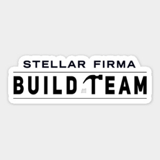 Stellar Firma Build Team (Light) Sticker