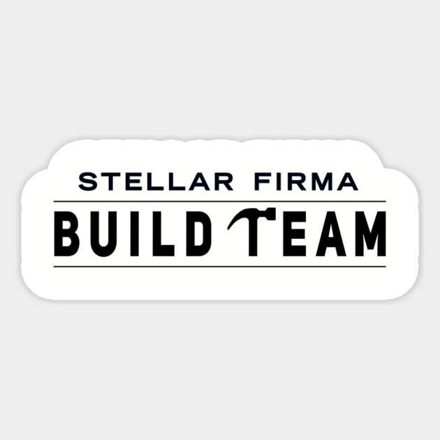 Stellar Firma Build Team (Light) Magnet by Rusty Quill
