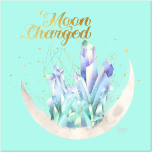 The Oddities Emporium Collection: Moon Charged Posters and Art