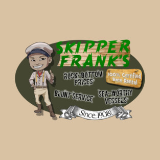 Skipper Frank's Boat Rental T-Shirt