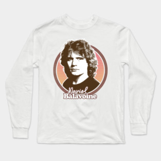 Daniel Balavoine // Francophile Design Long Sleeve T-Shirt