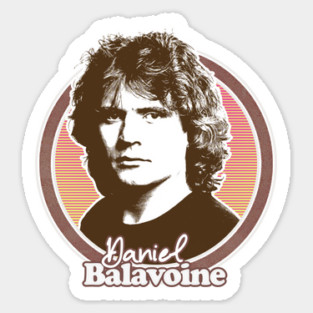 Daniel Balavoine // Francophile Design Sticker