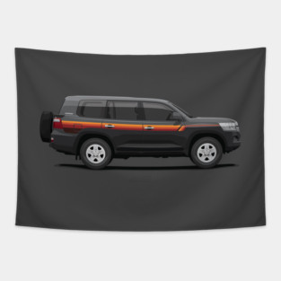 Land Cruiser 200 GX Heritage Edition - Black (AE-Spec) Tapestry