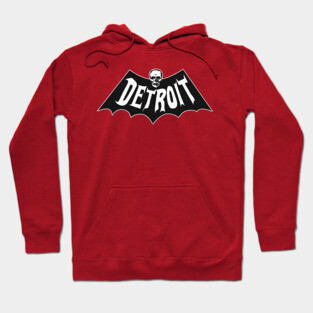 Detroit Skull Bat Hoodie