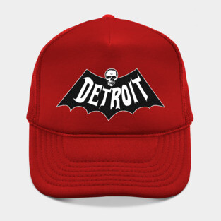 Detroit Skull Bat Hat