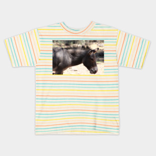 Closeup of Mule - Arizona Kids T-Shirt