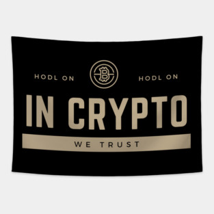 In Crypto we Trust Tapestry