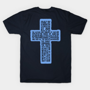 Names of Jesus Cross T-Shirt