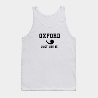 Oxford Comma Sportswear III Tank Top
