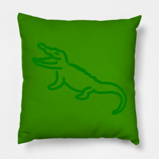 Alligator Pillow