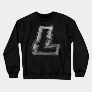 Litecoin (LTC) Cryptocurrency Crewneck Sweatshirt