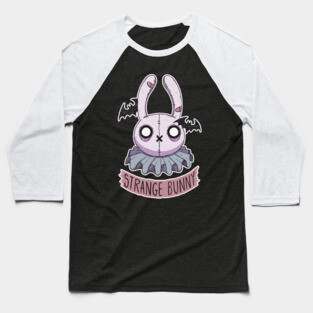 Strange Bunny Baseball T-Shirt