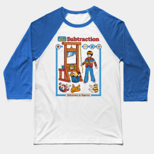 Learn About Subtraction Baseball T-Shirt