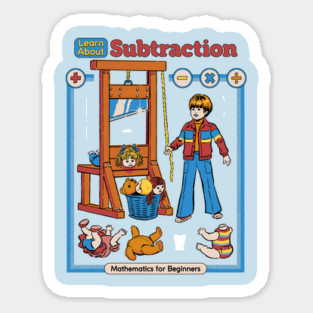 Learn About Subtraction Sticker