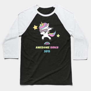 Awesome Since 2015 Baseball T-Shirt