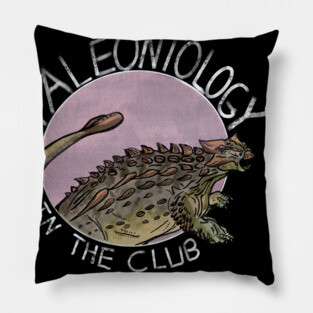Paleontology- Join the Club- dark variant Pillow
