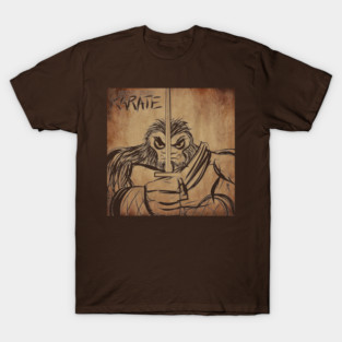 BIGFOOT KNOWS KARATE - Parchment T-Shirt