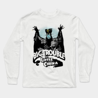 BLACK BIG TROUBLE IN LITTLE CHINA Long Sleeve T-Shirt