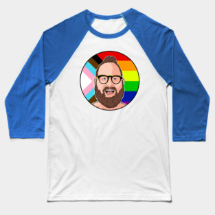 Sheblam Gay Pride Baseball T-Shirt