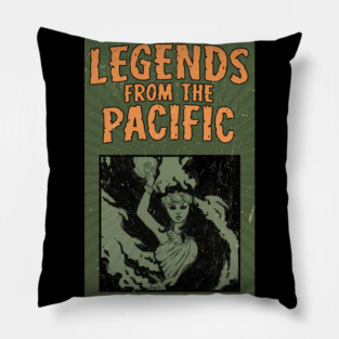 Legends from the Pacific Pele Pillow