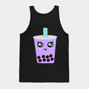 Happy taro boba Tank Top