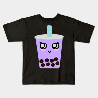 Happy taro boba Kids T-Shirt