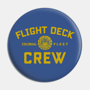 Battlestar Galactica Flight Deck Crew Pin