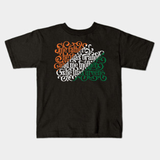 The Orange and the Green Kids T-Shirt