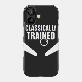 Clasically Trained Pinball Player Phone Case
