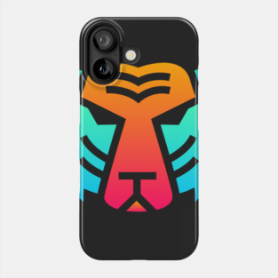 Trippy Psychedelic Rave Tiger Phone Case